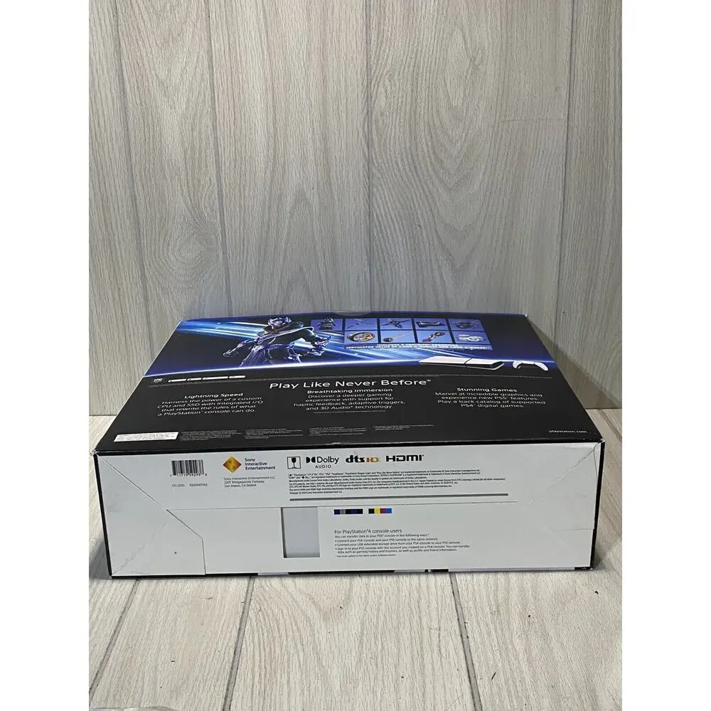 Sony PS5 (BOX ONLY with whatever is on the picture)